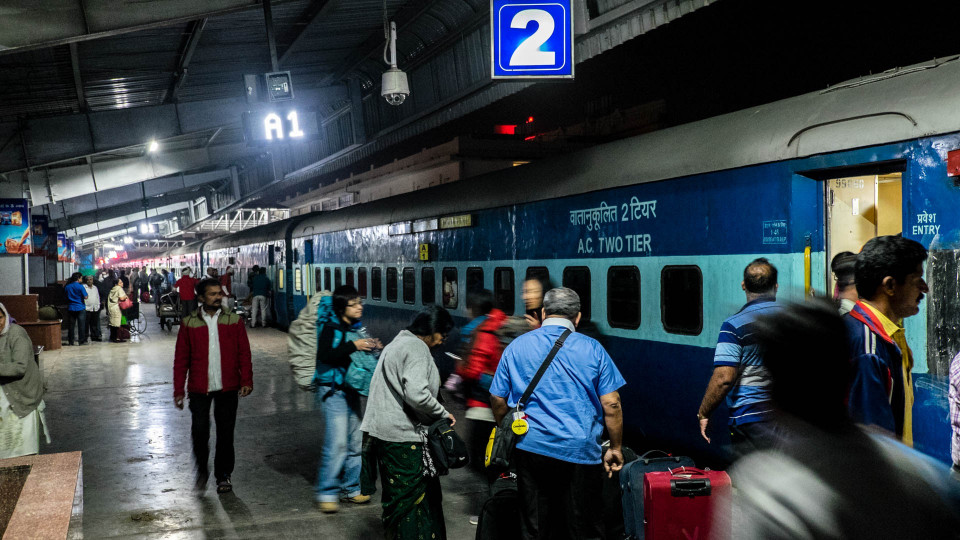 Im Nachtzug nach Aurangabad