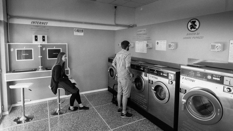 Im Waschsalon