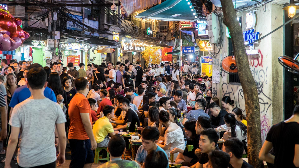 Mittendrin im Gewusel