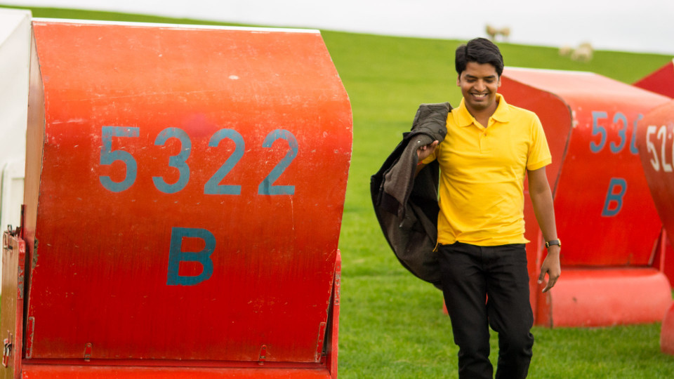 Strandkorb....und Inder