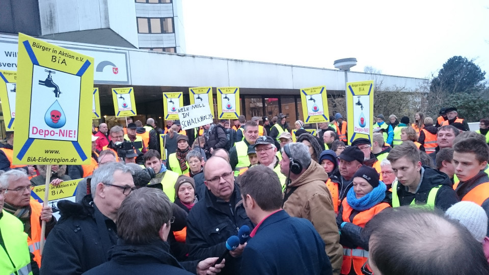 Umweltminister in Heide